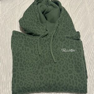 Primitive Olive Leopard Hoodie